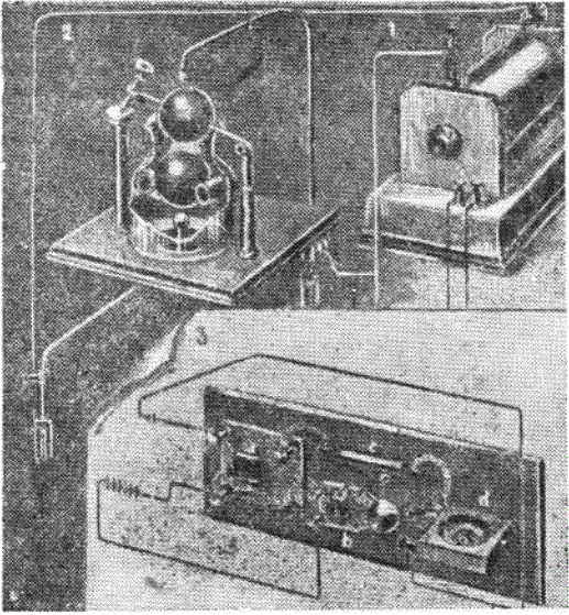 Первые самодельные приборы для телеграфирования без проводов